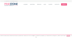 Desktop Screenshot of pinkstone.es